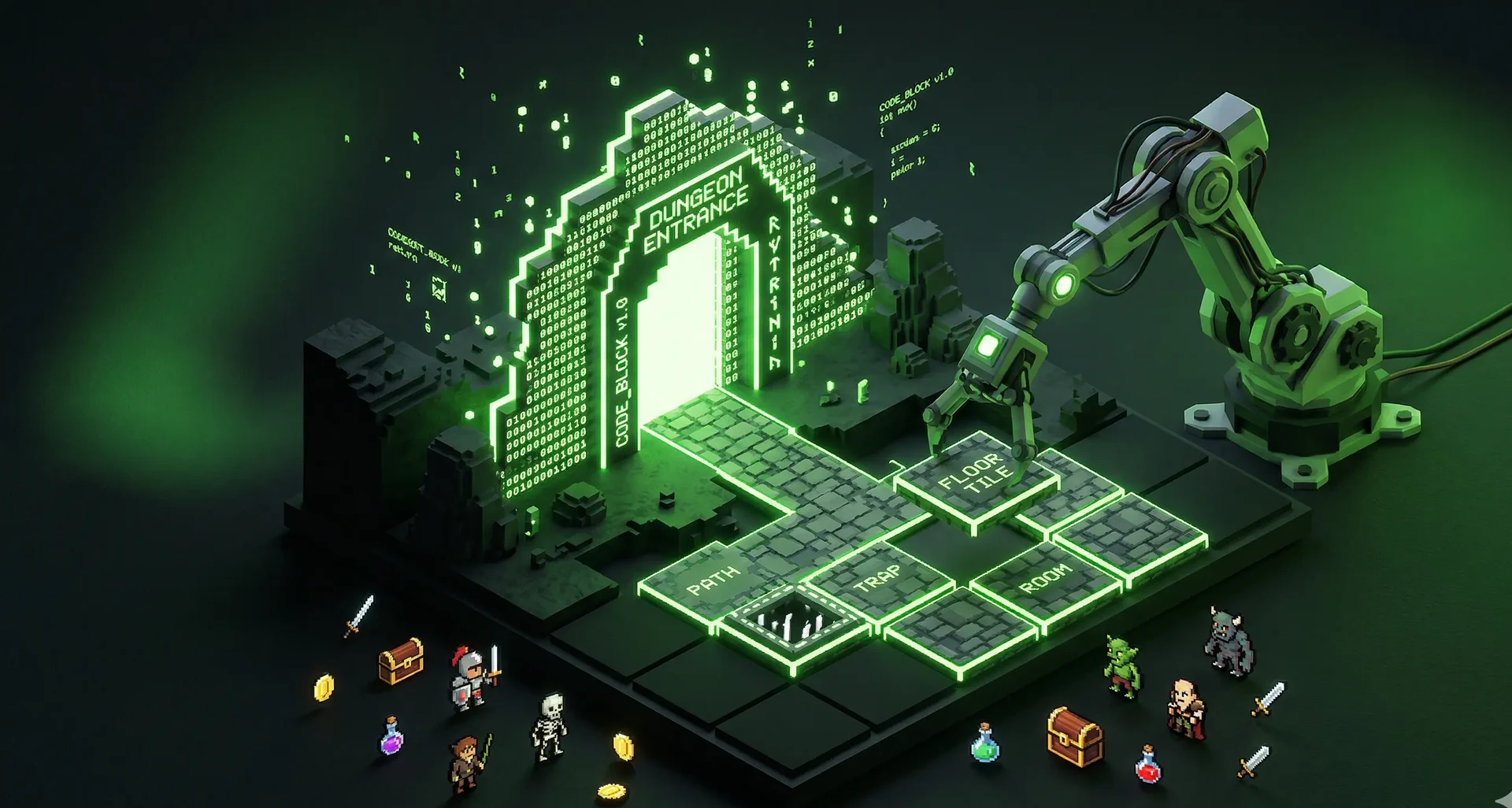 Building a Roguelike Game with Amazon Q